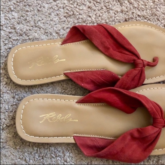 Red Rebels Sandals - Picture 2 of 4